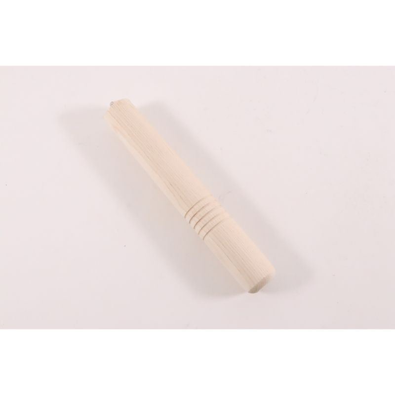 KO アルミ雪平用木柄だけ(5本線) 27～30cm用 本間製作所