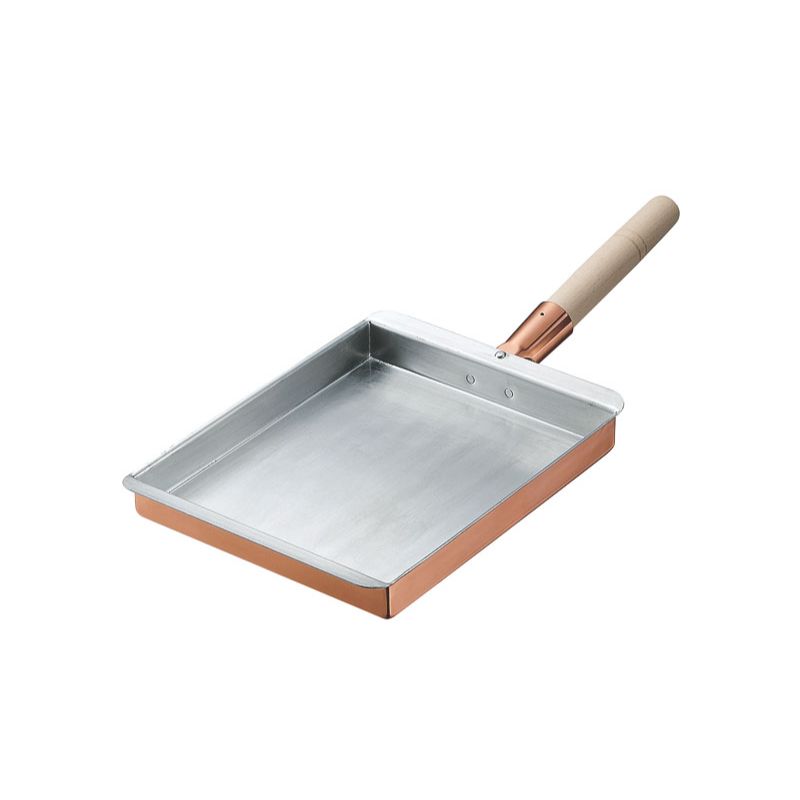 フライパン TK 銅玉子焼 関西型 13.5cm 田辺金具