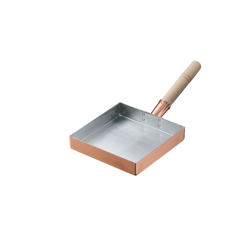 フライパン TK 銅玉子焼 関東型 21cm 田辺金具