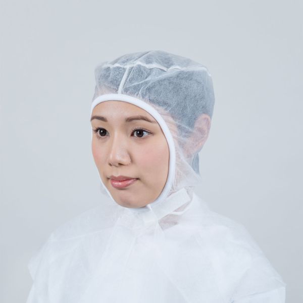 不織布キャップ フィットインナー FHI-400 ホワイト F 日本フィットフード