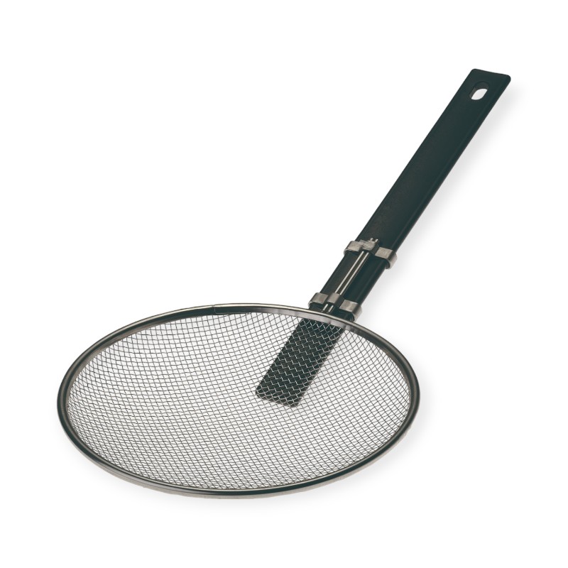 そば用品 スリースノーそば揚(樹脂柄) ヨコ型 24cm 10179