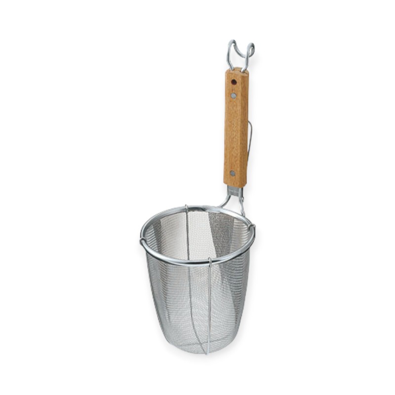 調理用品 TS ラーメン専用パワーてぼ 深型 極細麺用(16メッシュ)10129