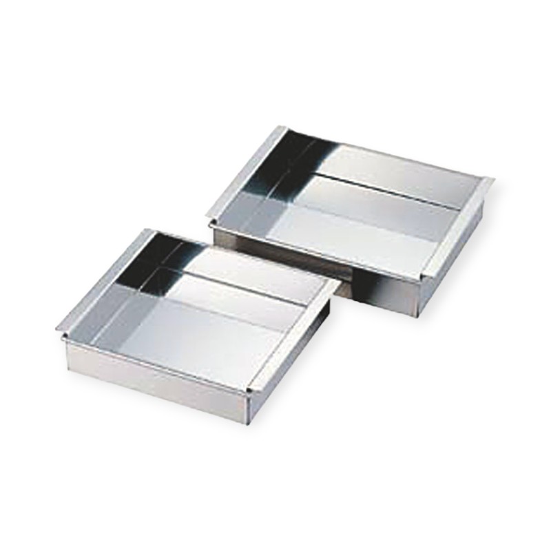 調理用品 18-8アルゴン溶接玉子豆腐器 西 18cm