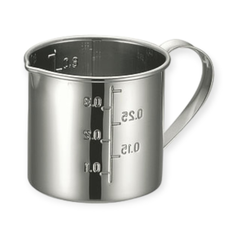 調理用品 KO 18-8口付計量カップ 12cm