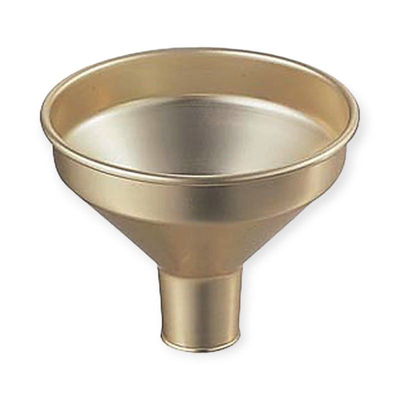 調理器具 アルマイト太口ロート 21cm