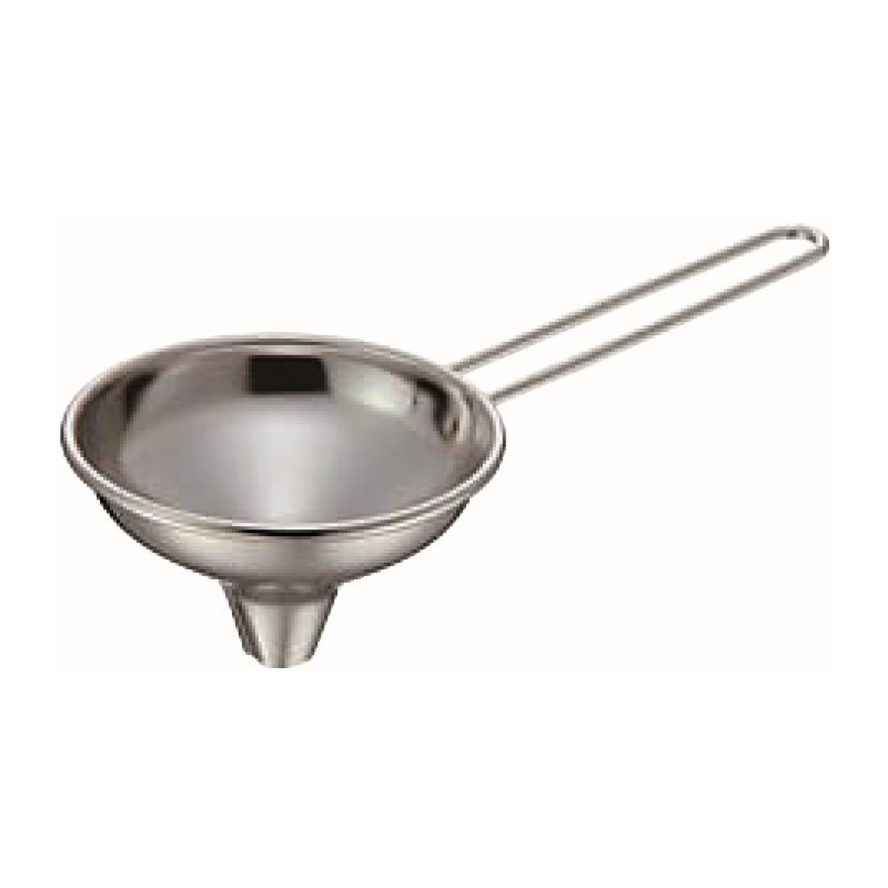 調理器具 18-8STハンドル付ロート 7cm
