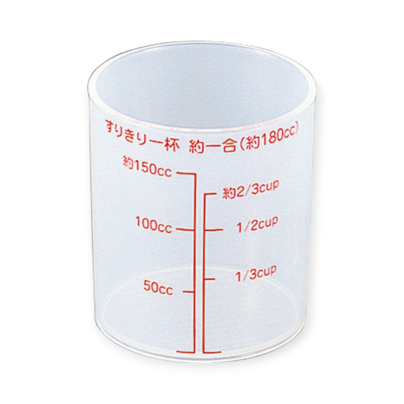 調理用品 No.618A 米カップ ポリプロピレン