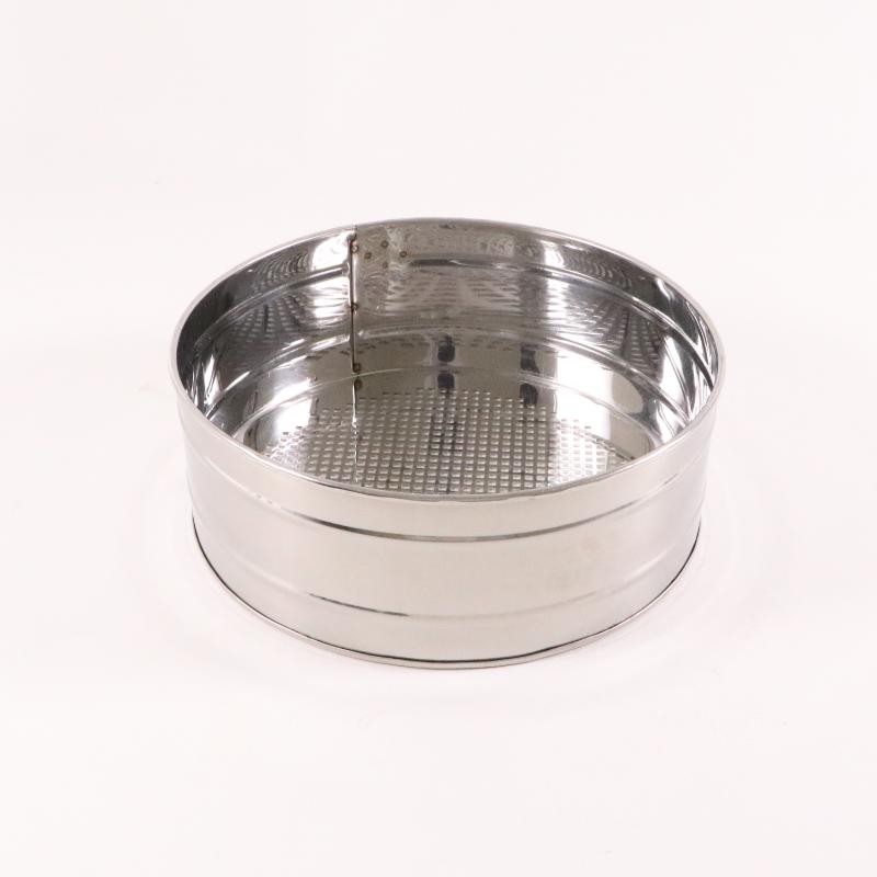 調理用品 18-0そぼろフルイ 穴3mm角