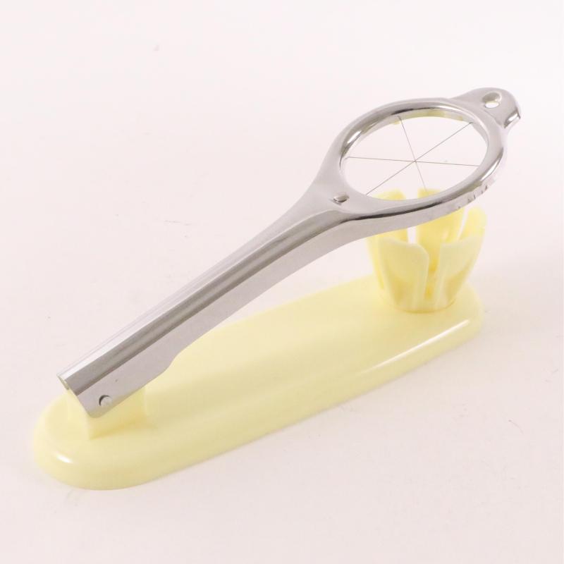 調理用品 PC縦型玉子切器 6分割(3本線)