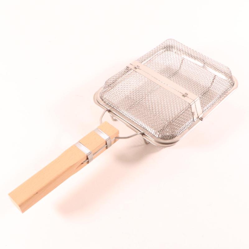 調理用品 kan 木柄角ギンナンイリ(角柄) 小