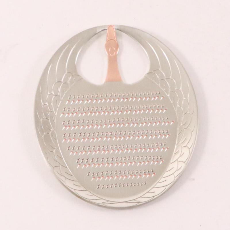 調理用品 銅製本目立卸金 鶴