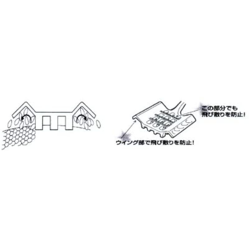 鋳物柄ウロコ取り SG-203 柄(塩化ビニール) 星三製作所
