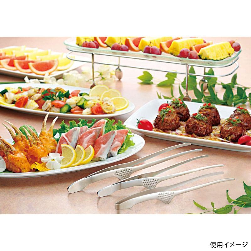 カンダ 調理道具 18-0 クレーバートング エコノミータイプ