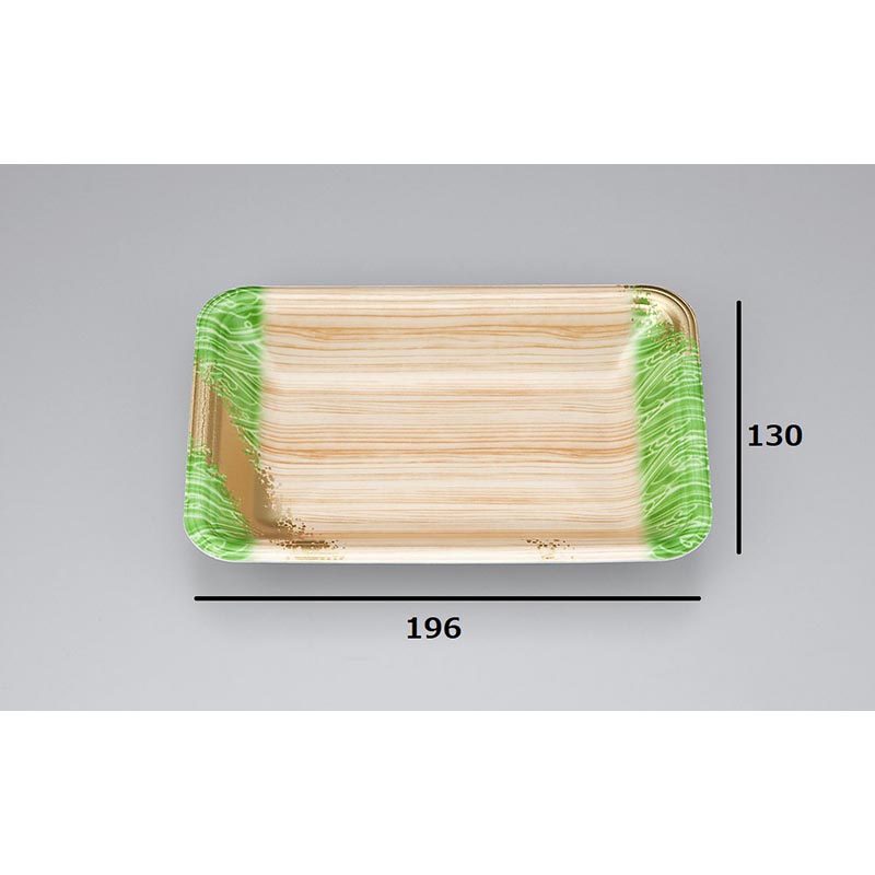 発泡トレー 新LL13-30 浜唄緑 シーピー化成