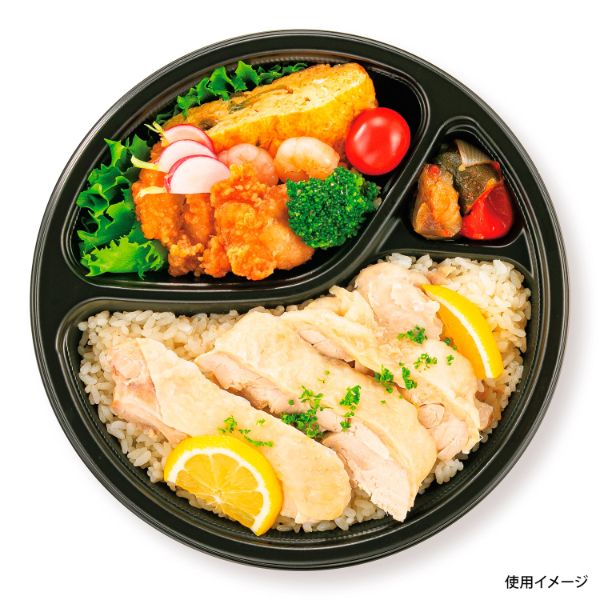 年間定番 使い捨て弁当箱BF丼内30本体黒 蓋600枚セット asakusa.sub.jp