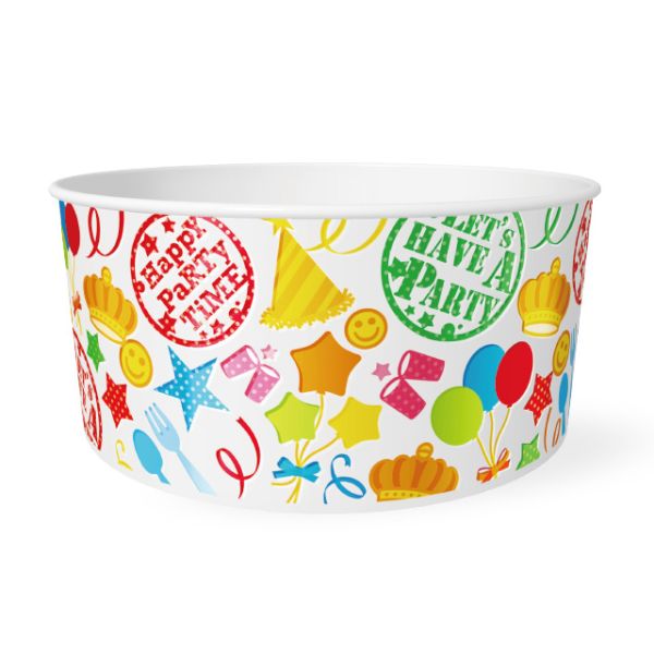 どんぶり容器 東罐興業 バーレル容器 CO-1.5L-176 HAPPYTIMEIN クリスマス