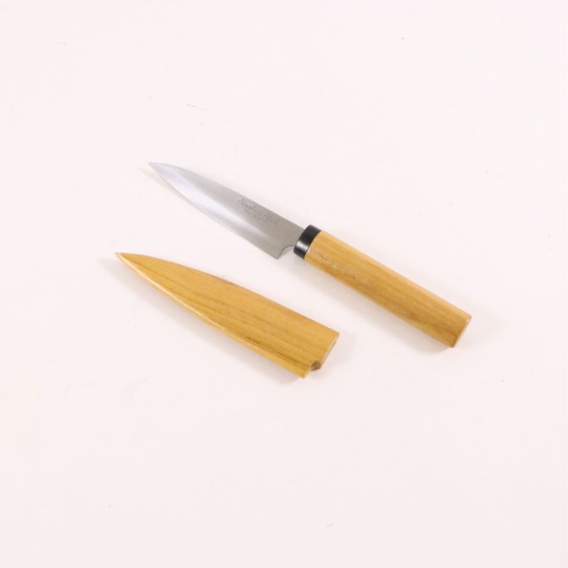 調理器具 桜鞘付フルーツナイフ 剣型 カンダ