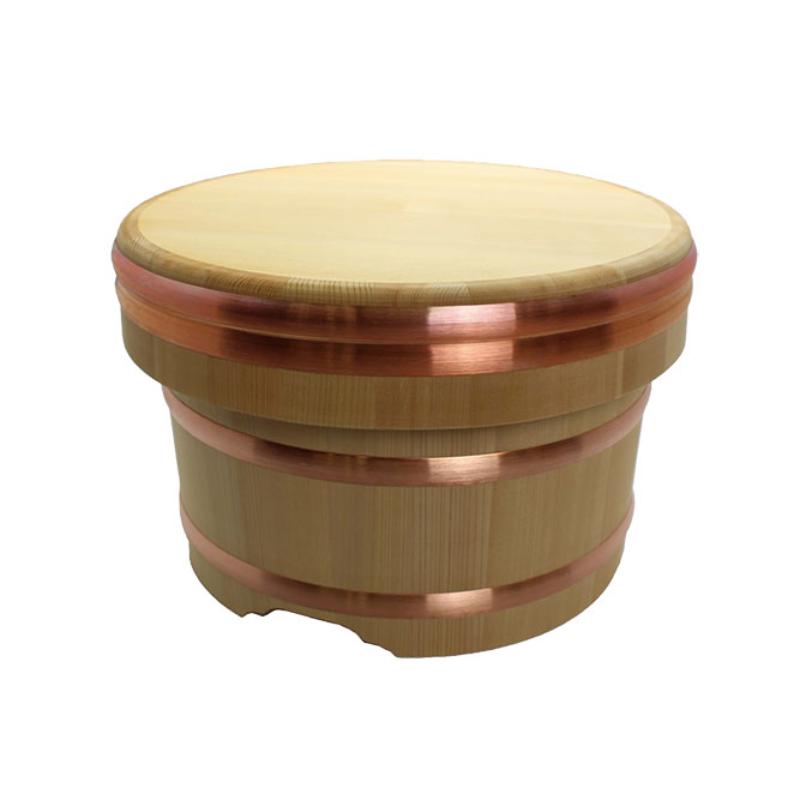 おひつ 江戸びつ(サワラ製)18cm 3.5合 ヤマコー