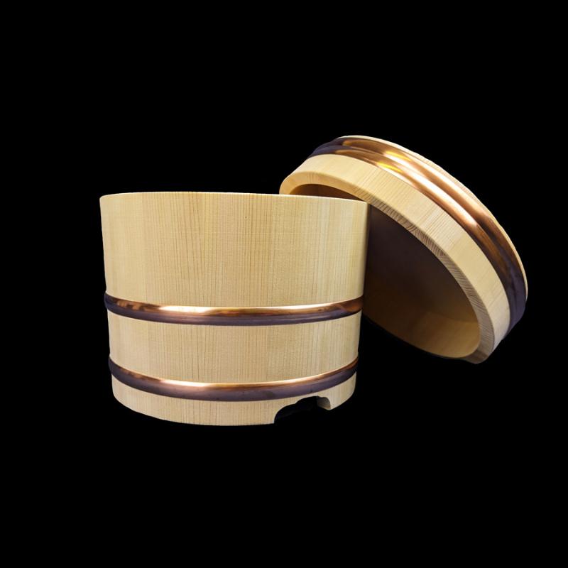 おひつ 江戸びつ(サワラ製)18cm 3.5合 ヤマコー
