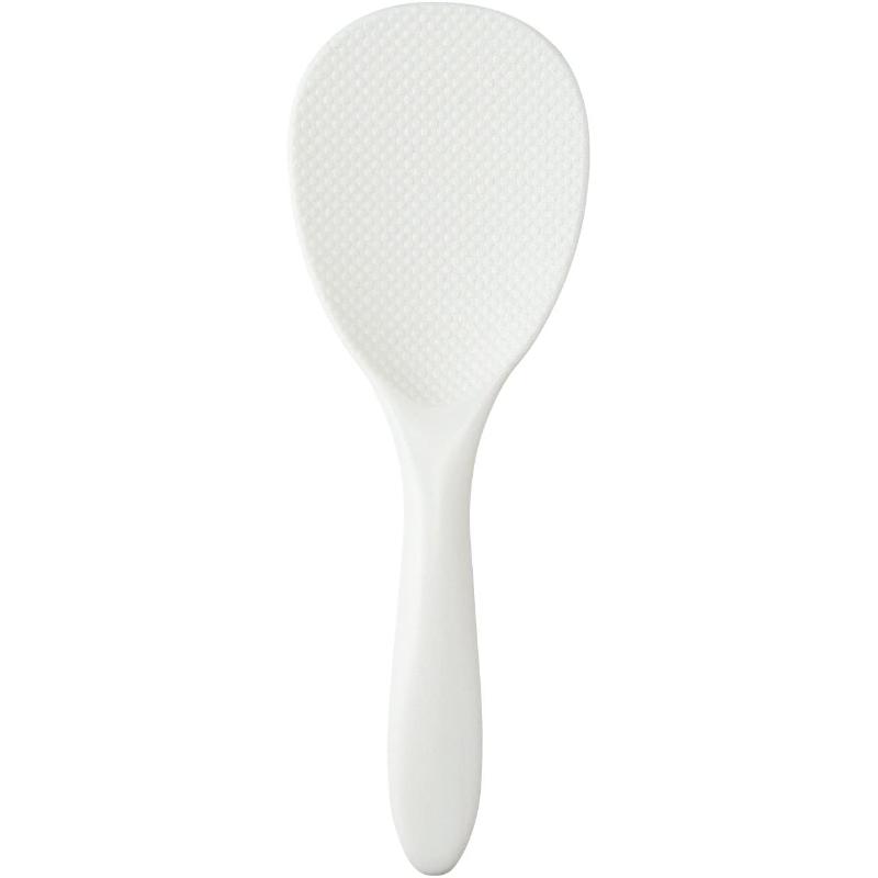 調理用品 PM-729 おけちゃうしゃもじ 白 21cm 曙産業