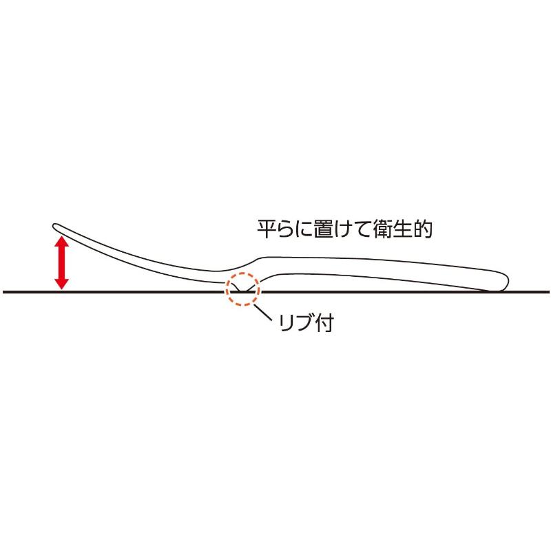 調理用品 PM-729 おけちゃうしゃもじ 白 21cm 曙産業