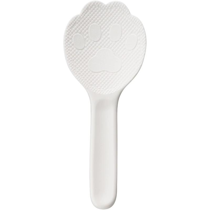 調理用品 CH-2043 ねこしゃもじ しろ 曙産業