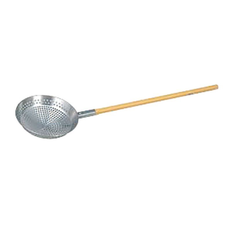 カンダ 調理器具 抗菌角柄用18-8網ひしゃく 30cm