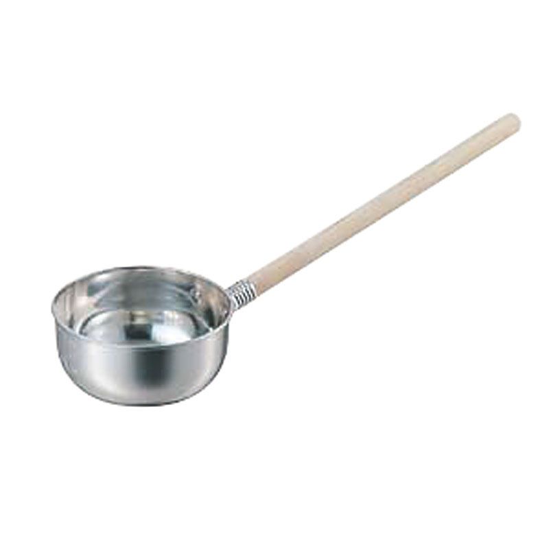 調理器具 柏 18-8水杓子 深型 16.5cm(1800cc) 猪熊製作所