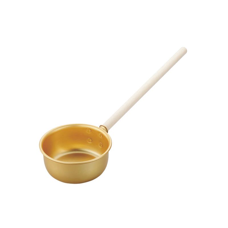 調理器具 アルマイト 水杓子 12cm 前川金属工業所