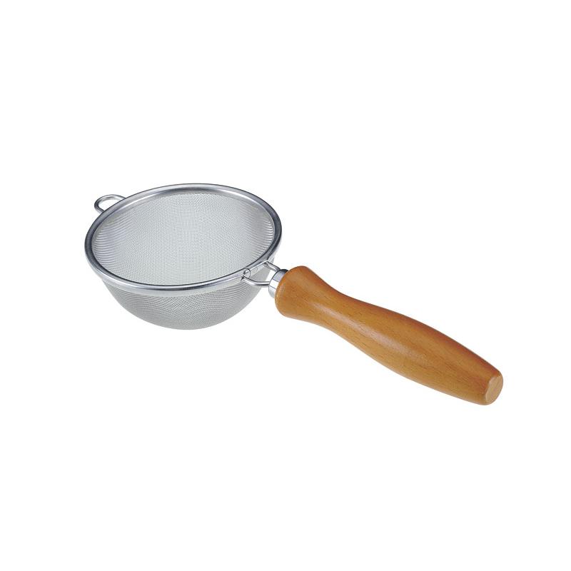 お茶用品 TS 木柄茶こし浅型(2) (10169)