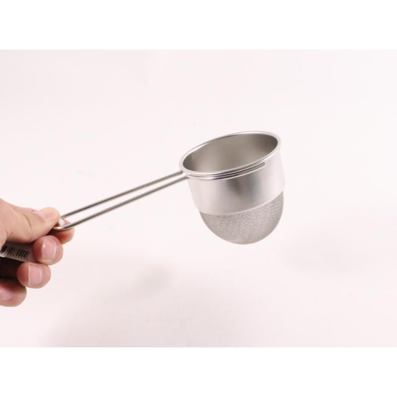 お茶用品 18-8共柄深型茶こし(二重網)