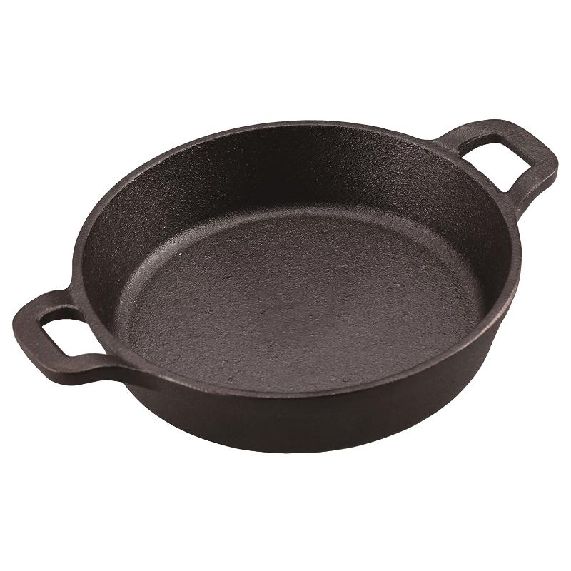 洋食卓上用品 鉄鋳物 両手スキレット 18cm