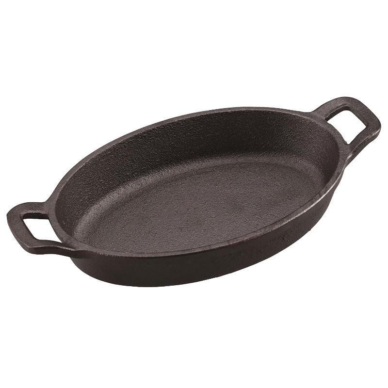 洋食卓上用品 鉄鋳物 両手スキレット オーバル(M)