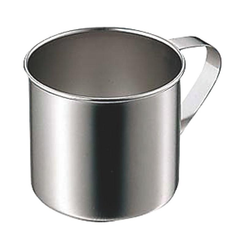 調理道具 柏18-8手付コップ 9cm(570cc)