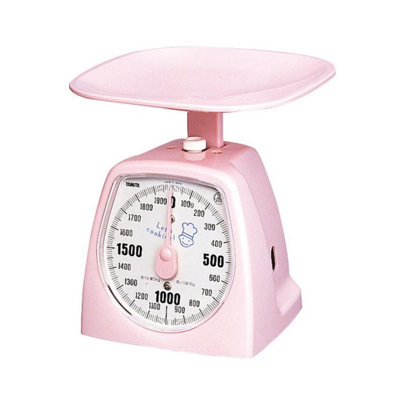 はかり タニタ No.1437-NPK(Nピンク) タニハンド2kg クッキングスケール