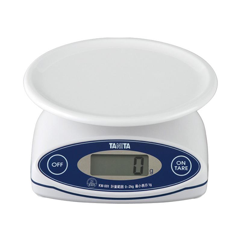 はかり タニタ KW-001-WH Dクッキングスケール 2kg