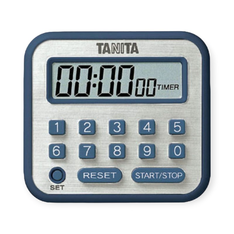 調理道具 タニタ TD-375-BL(ブルー) 長時間タイマー100時間計
