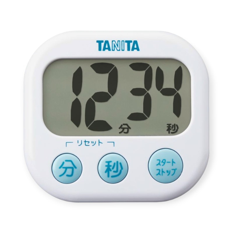 調理道具 タニタ TD-384-WH(ホワイト) でか見えタイマー