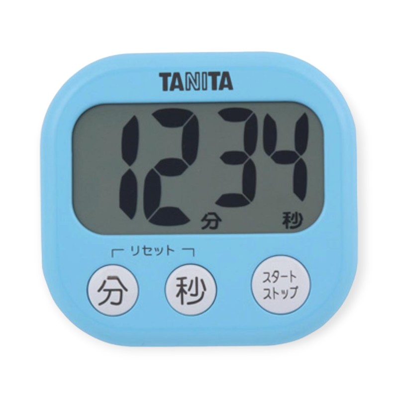 調理道具 タニタ TD-384-BL(アクアミントブルー) でか見えタイマー