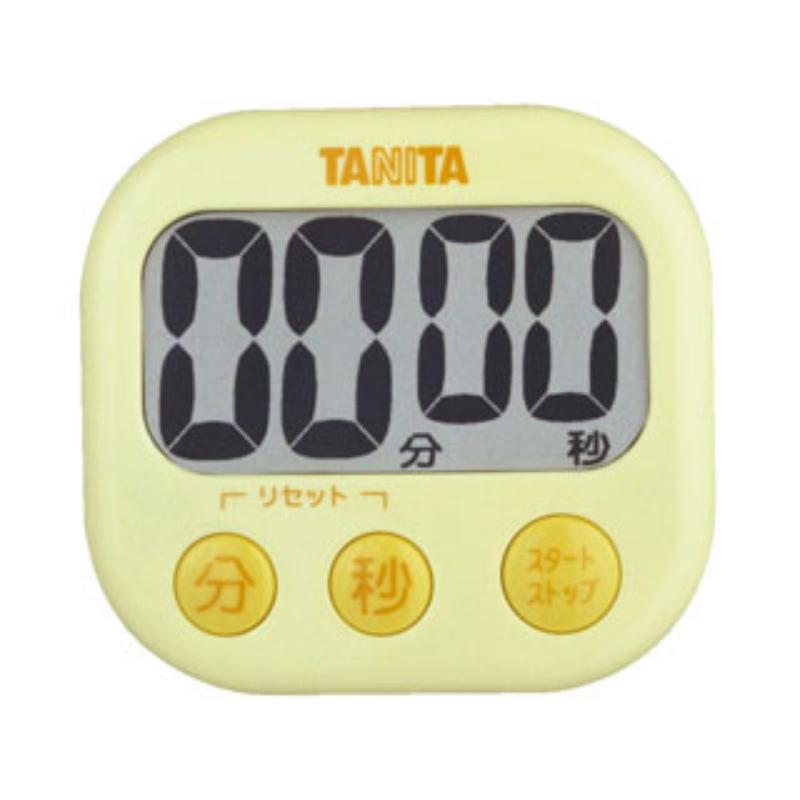 調理道具 タニタ TD-384-YL(イエロー) でか見えタイマー