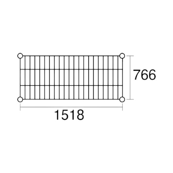 メタルラック スーパーエレクター 棚 LMS1520