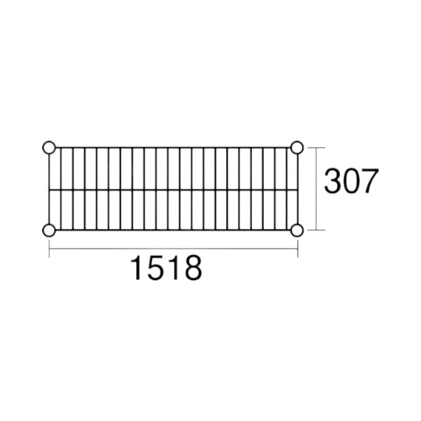メタルラック ステンレスエレクター 棚 SSS1520