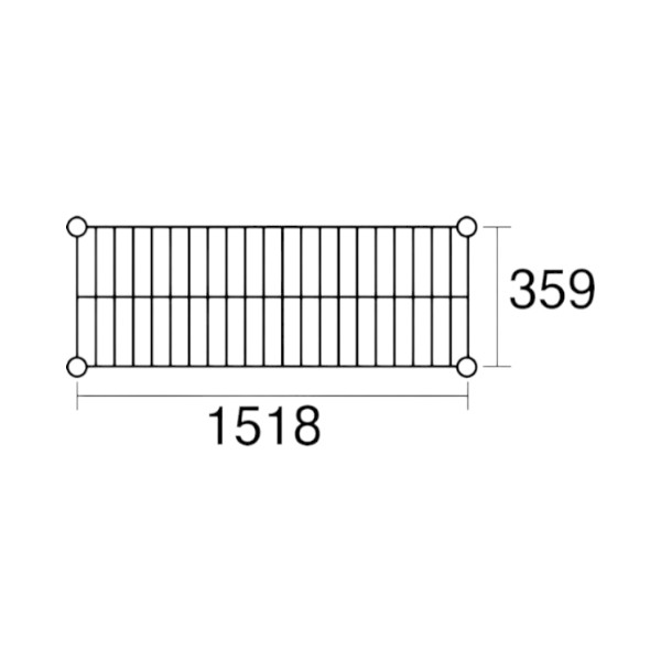 メタルラック ステンレスエレクター SAS1520：PS1900：6段