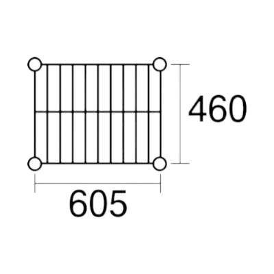 メタルラック ステンレスエレクター 棚 SMS610