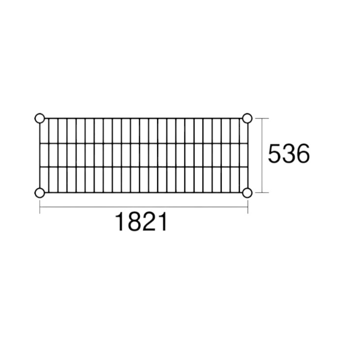 メタルラック ステンレスエレクター SBS1820：PS1900：6段