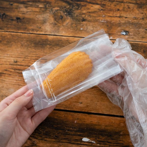 合掌袋 NEWフレンチスイーツパック クリア-2冷凍可(100枚) ヘッズ