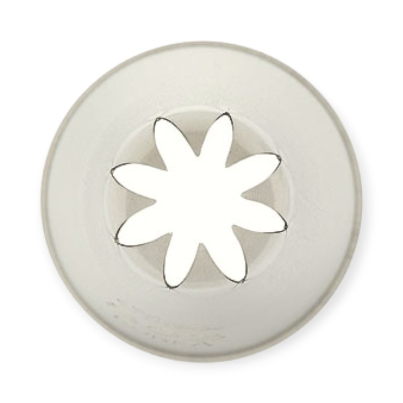 製菓・製パン用品 Ateco 口金 ディープカット 花 6切 ＃853