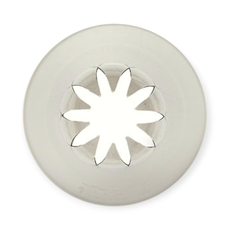 製菓・製パン用品 Ateco 口金 ディープカット 花 10切 ＃854