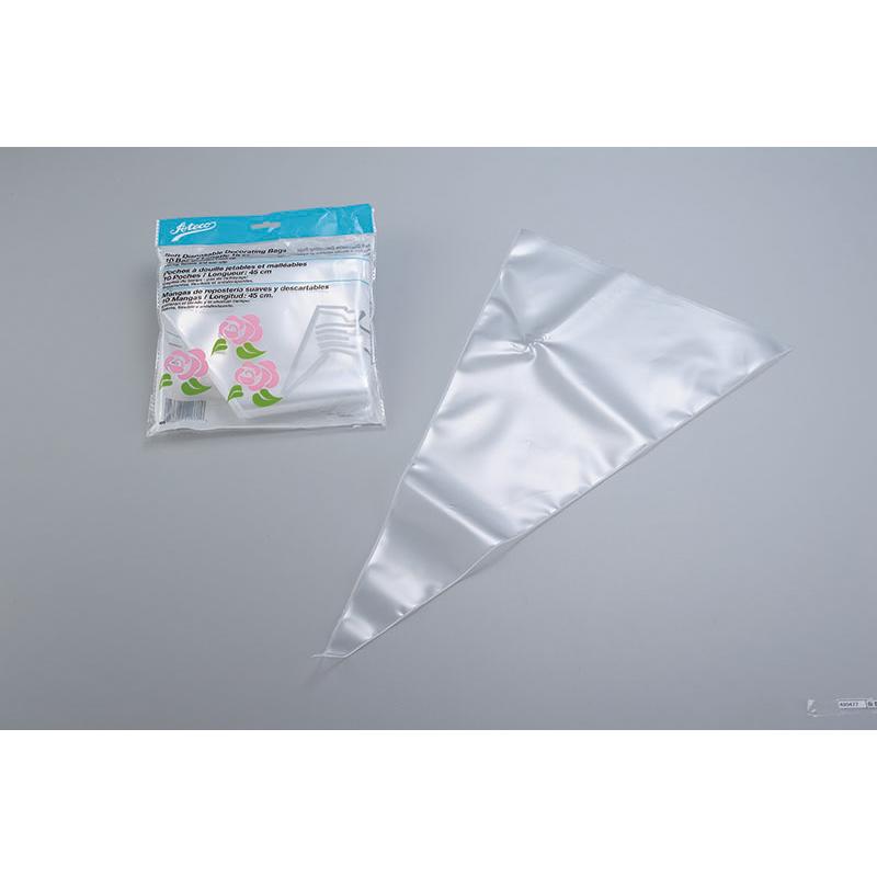 製菓・製パン用品 Ateco 使い捨て絞袋 18インチ(10枚入) ソフト ＃4685