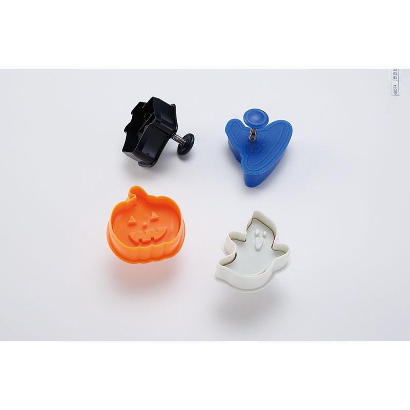 製菓用型 Ateco ハロウィン バネ式カッター 4pcセット ＃1992